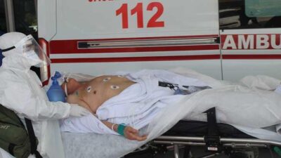 Ankara’da sıcak dakikalar! Hastalar başka hastaneye nakledildi