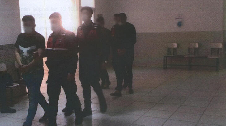 Patronlarının otomobilini çalan 4 kişiyi jandarma yakaladı