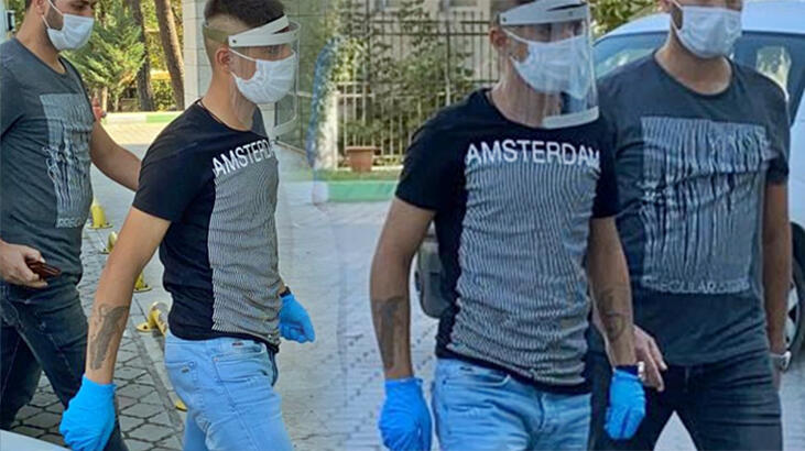 Ateşi yüksek çıktı! Çift maske, siperlik ve eldivenle getirildi