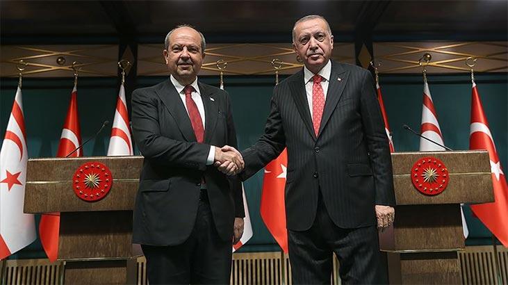 Cumhurbaşkanı Erdoğan’dan Ersin Tatar’a tebrik mesajı