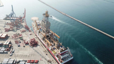 Kanuni Sondaj Gemisi’nin platform söküm çalışmaları başladı