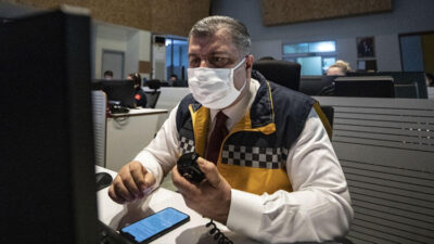 Bakan Koca 112 komuta merkezini ziyaret etti