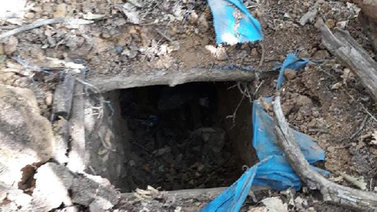 Muş’ta PKK’nın sığınağı bulundu! 3 odalı 2 sığınak…