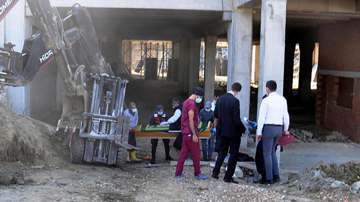 Devrilen forkliftin altında kalan işçi öldü