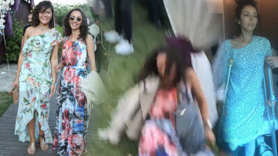 Düğünde patlatılan havai fişek genç kadının kabusu oldu!