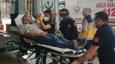 Bursa’da korkunç olay! Yardımına arkadaşları koştu