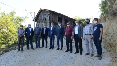 8 asırlık mahallede yollar parke taşıyla kaplanıyor