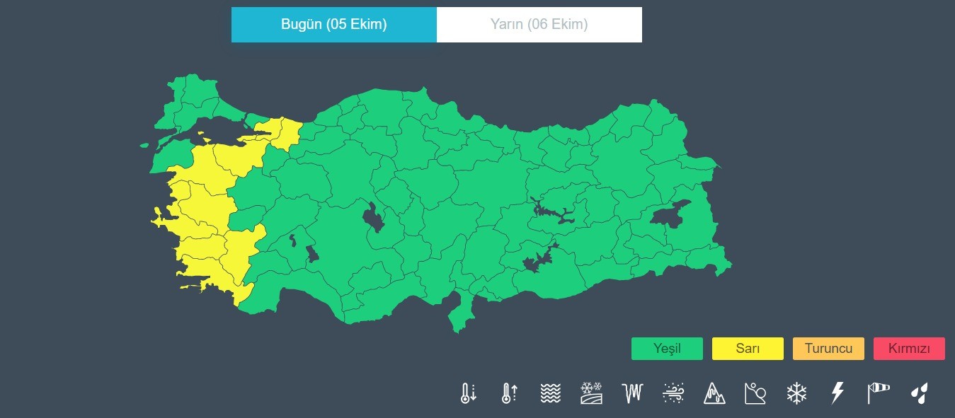 Meteorolojiden Bursa için 2 gün sıcaklık uyarısı Meteorolojiden Bursa için 2 gün sıcaklık uyarısı