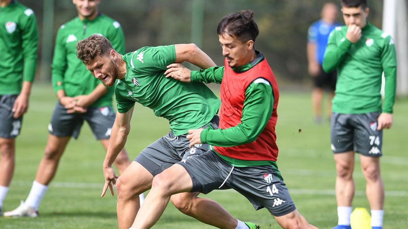 Bursaspor dayanıklılık çalıştı Bursaspor dayanıklılık çalıştı