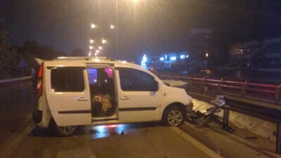 Bursa’da feci kaza: 1 yaralı