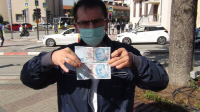 Yer: Bursa… Bankadan çektiği parayı görünce şaşkına döndü