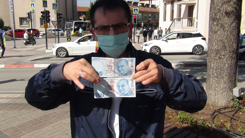 Yer: Bursa… Bankadan çektiği parayı görünce şaşkına döndü