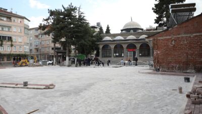 Suyolu Camii bahçesi genişliyor