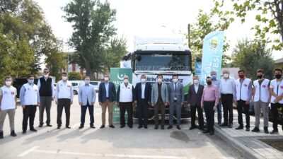 Suriye’ye 1976’ncı yardım tırı yola çıktı