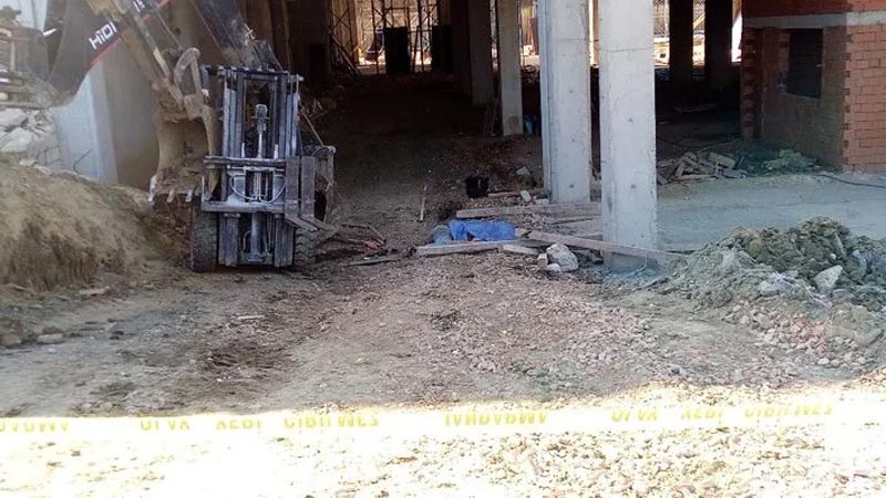 Acı olay! Forkliftin altında kalan işçi hayatını kaybetti