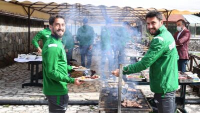 Bursaspor’da keyifler yerinde