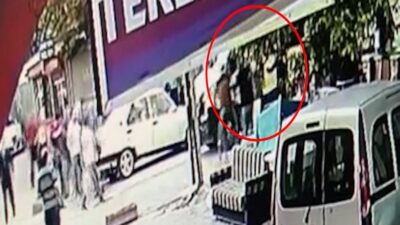 Çocuğa çarpan minibüsçüye meydan dayağı