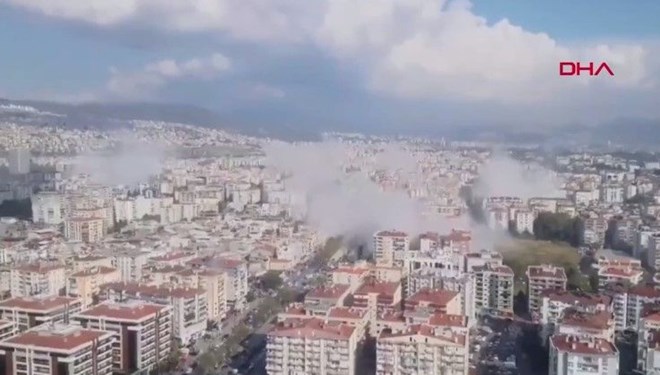 İzmir’de şiddetli deprem! Ölü ve yaralılar var…