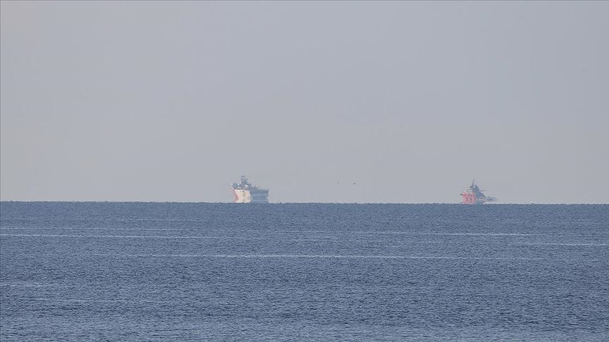 Oruç Reis gemisi Antalya Limanı’ndan ayrıldı