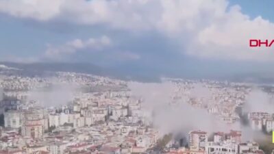İzmir’deki 6.6’lık depremden kareler…