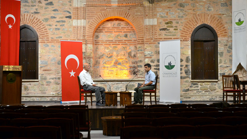 Osmangazi’den ‘Bir Kitap, Bir Yazar’ Söyleşisi