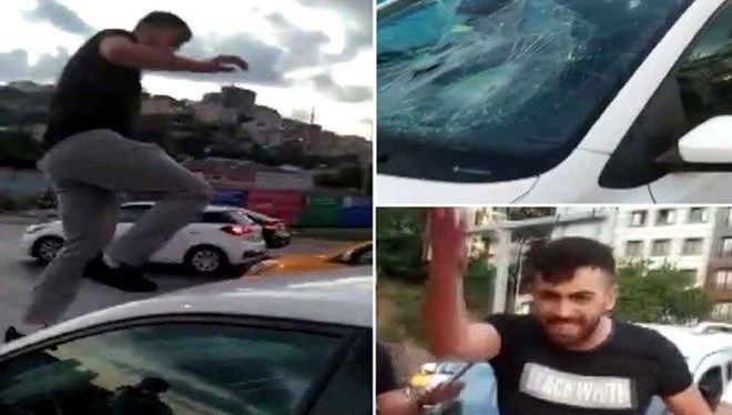 Trafikte tartıştığı kadına dehşeti yaşatan sanık tahliye edildi