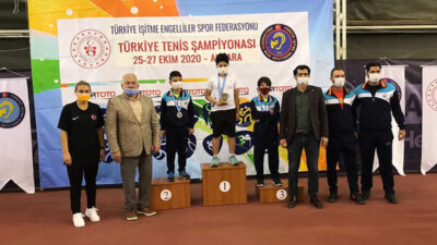 Genç raketlerden gümüş ve bronz madalya