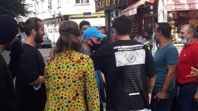 Dizi çekimini gerçek sanıp müdahale etti