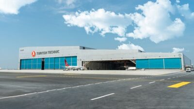 Türkiye’nin en büyük uçak üs bakım hangarı