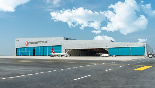 Türkiye’nin en büyük uçak üs bakım hangarı