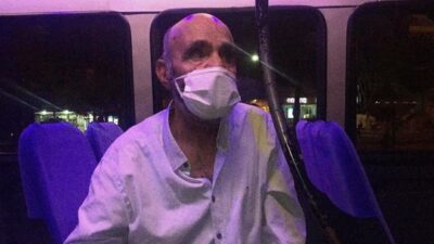 Koronavirüs hastası minibüste yakalandı