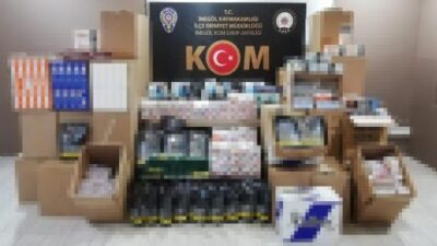 Bursa’da kaçak sigara operasyonu: 3 gözaltı