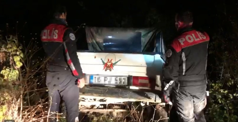 Bursa’da aracında tüfek olan sürücü polisten kaçtı, ceza yedi