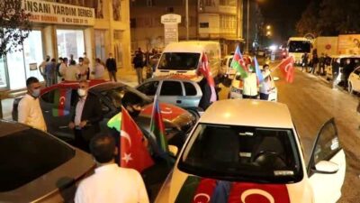Bursa’dan Azerbaycan’a destek konvoyu