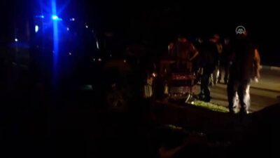 Bursa’da çaldıkları araçla kaçarken kaza yapan 2 şüpheli yakalandı