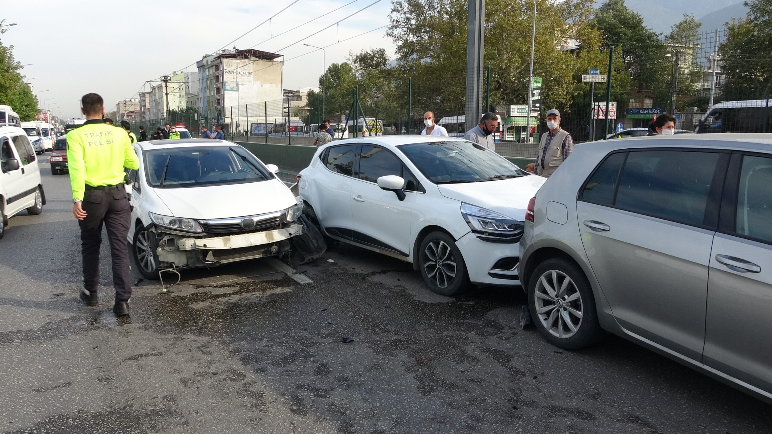 Bursa’da zincirleme kaza!