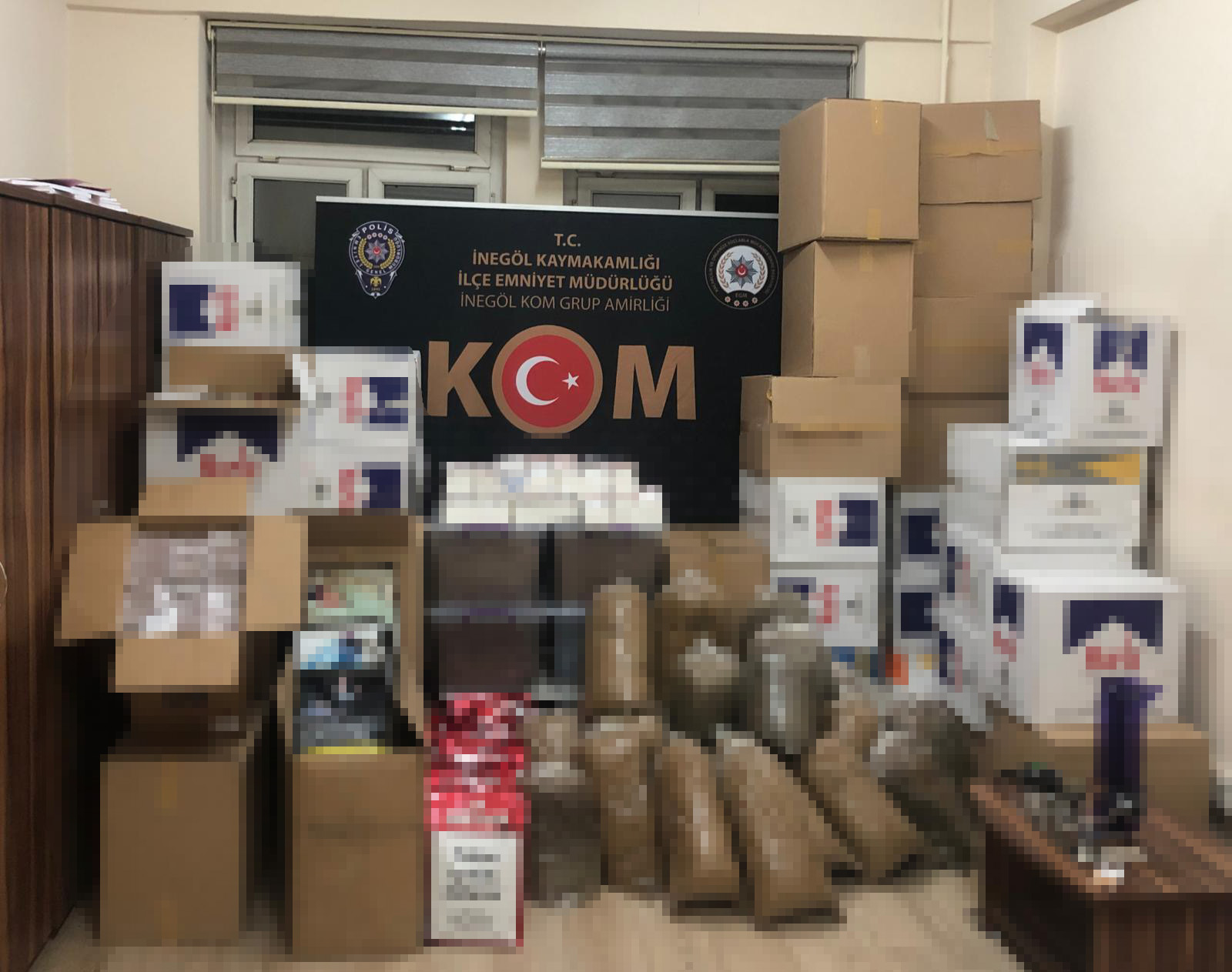 Bursa’da kaçak tütün operasyonu