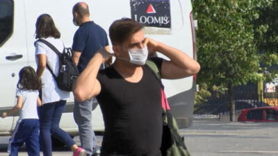 Yer: Bursa… Maskesiz yakalandı maske takmayanlara sitem etti