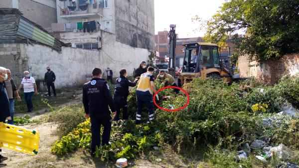 Bursa’da akıl almaz olay! Üzerine toprak döktüler