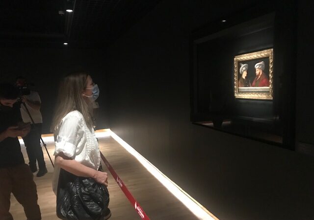 Fatih Sultan Mehmet'in tablosu, İstanbul'un kurtuluşunun 97. yıl dönümünde İstanbul