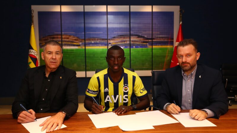 Fenerbahçe Kulübü, Senegalli santrfor Papiss Cisse'yi kadrosuna kattığını duyurdu.