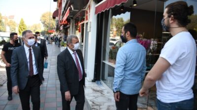 İnegöl’de covid-19 denetimleri sürüyor