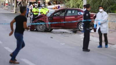 Korkunç kaza! 5 yaşındaki çocuk ile babası hayatını kaybetti