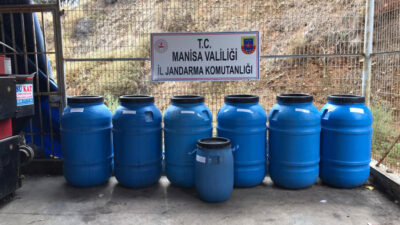 20 ton kaçak şarap ele geçirildi