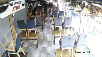 Bursa’da ayran hırsızlığı! İşte o anlar…