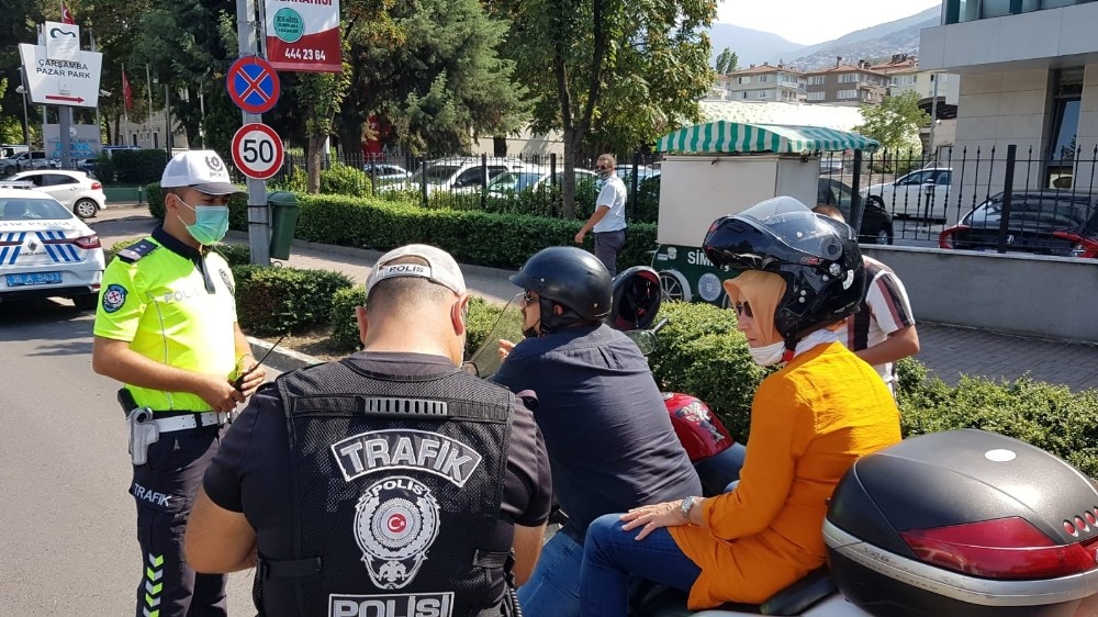 Bursa’da trafik canavarına korona freni