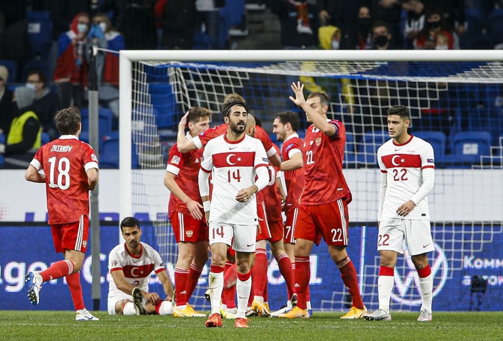 A Milli Takım Rusya ile berabere kaldı A Milli Takım Rusya ile berabere kaldı