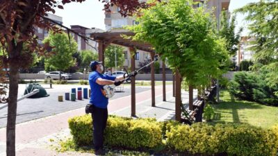 Park ve bahçelerde tedbir üst düzeyde