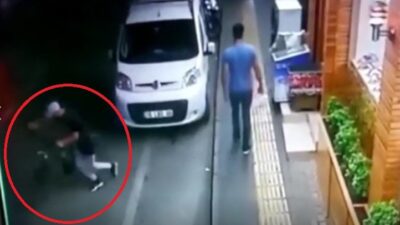Bursa’da 20 saniyede bisiklet çalan hırsız kamerada!
