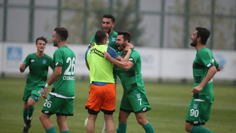 Bursa Yıldırımspor, Karbel Karaköprü Belediyespor'u 78'de Doğacan'ın kaydettiği golle geçti